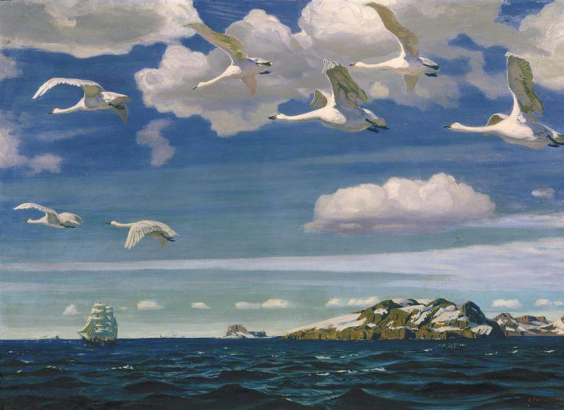 Arkady Alexandrovich Rylov In the Blue Expanse